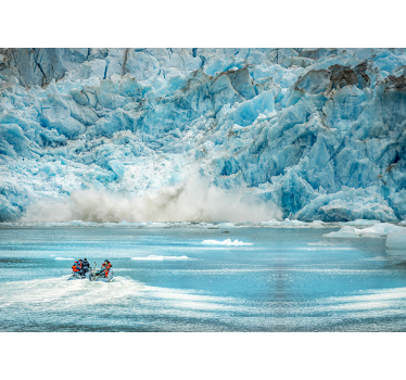 Fotomurali natura panorama del ghiaccio glaciale - TenStickers