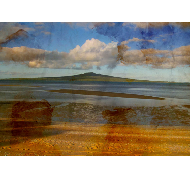Fotomurale paesaggi vista di un mare sereno - TenStickers