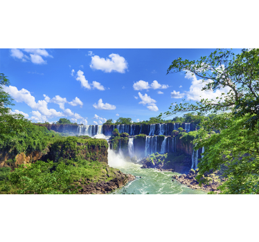 Fotomurali cascate scena maestosa - TenStickers
