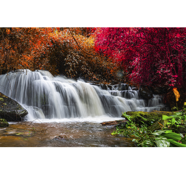 Fotomurali cascate serenità maestosa delle cascate - TenStickers