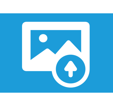 Fotomurale mare fuga tra le palme - TenStickers