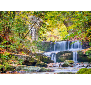 Fotomurali cascate cascate d'acqua serene - TenStickers