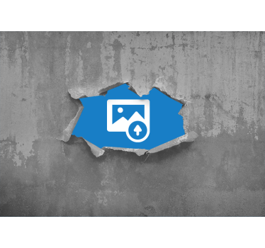 Fotomurali natura fuga di foglie tropicali - TenStickers