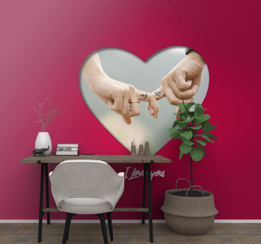 Fotomurale amore connessione sincera - TenStickers