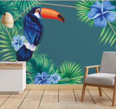 Fotomurale animali tucano tropicale - TenStickers