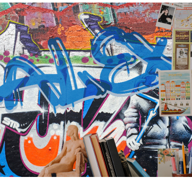Fotomurale arte urbana stile urbano di strada - TenStickers
