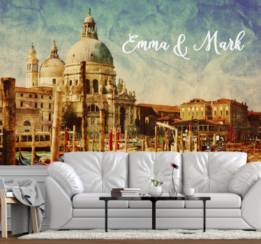 Fotomurali città e paesi vista sul canal grande - TenStickers