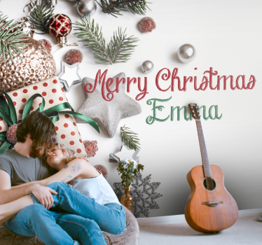 Fotomurale di Natale celebrazione festiva - TenStickers