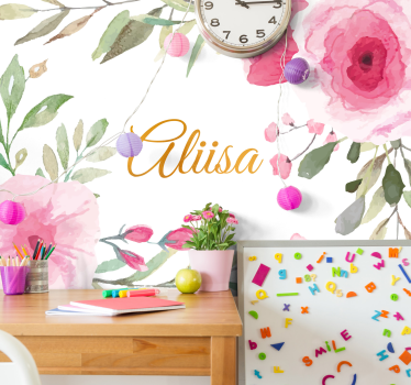 Fotomurale fiori eleganza floreale espressa - TenStickers