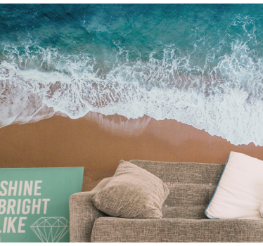 Fotomurale mare motivi di onde marine - TenStickers