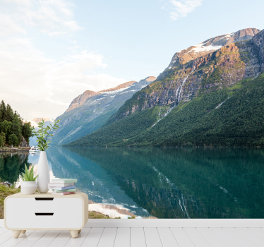 Fotomurale con paesaggio di lago - TenStickers