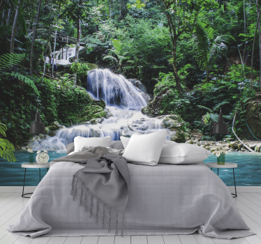 fotomurale 3d paesaggio tropici - TenStickers