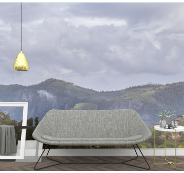Fotomurale paesaggi vista montagna serene - TenStickers