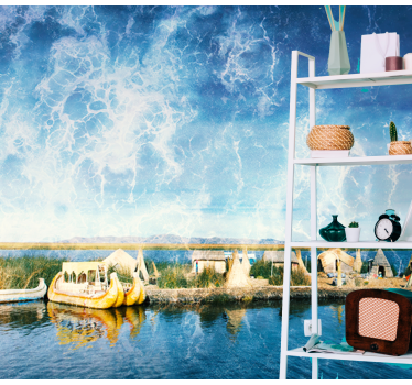 Fotomurale paesaggi vista serene di acqua - TenStickers