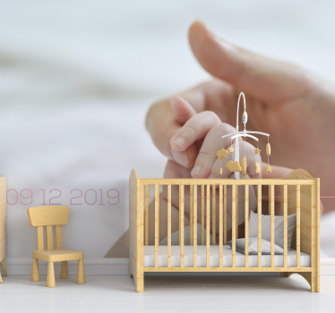 Fotomurale cameretta connessione di mani tenere - TenStickers
