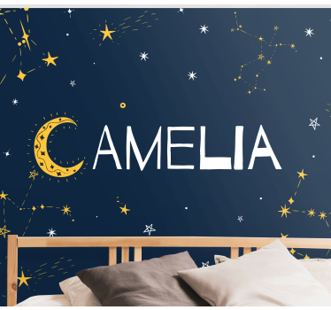 Fotomurale spaziale notte stellata cosmica - TenStickers