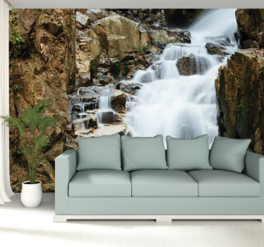Fotomurali cascate cascata a cascata - TenStickers