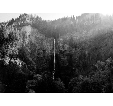 Fotomurali cascate cascata tranquillità - TenStickers