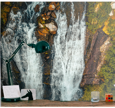 Fotomurali cascate paesaggio della grande cascata - TenStickers