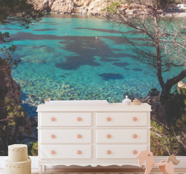 Fotomurali natura scena costiera chiara - TenStickers