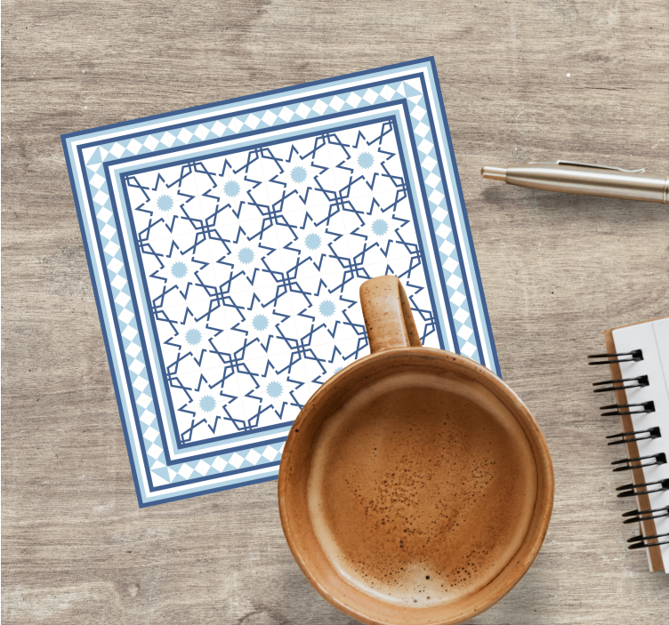 Sottobicchieri con motivi a forma geometrica - TenStickers