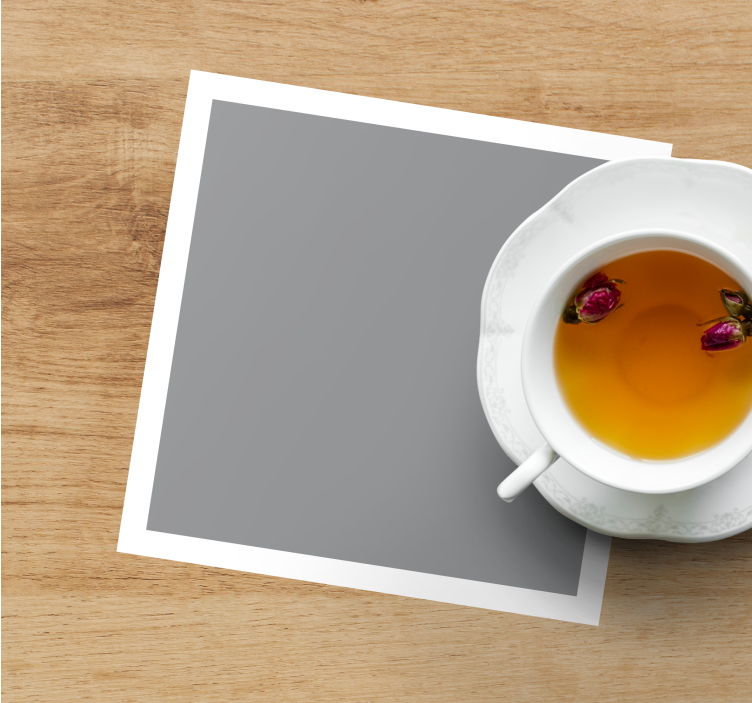 Sottobicchieri nerd elegante composizione da tè - TenStickers