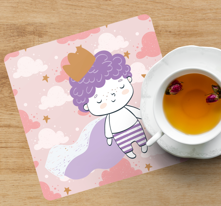 Sottobicchieri nerd personaggio giocoso e eroico - TenStickers