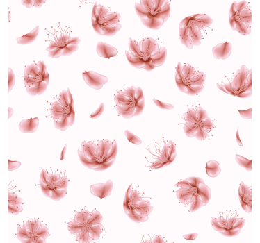 Sottobicchieri moderno motivo fiorito - TenStickers