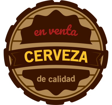 Sottobicchieri birra etichetta di qualità - TenStickers