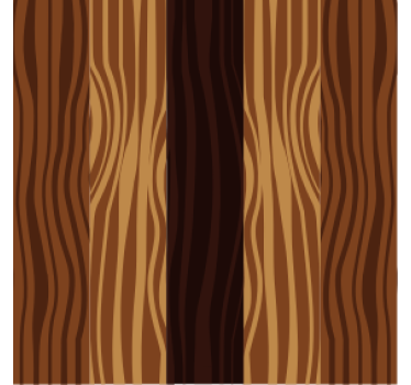 Sottobicchieri con motivi legno naturale - TenStickers