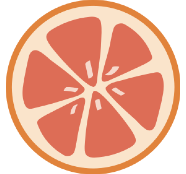 Sottobicchieri birra motivi fette di agrumi - TenStickers