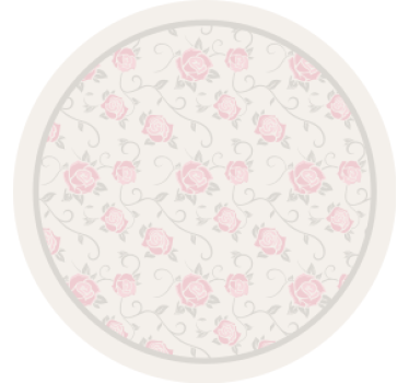 Sottobicchieri vintage motivo floreale vintage - TenStickers