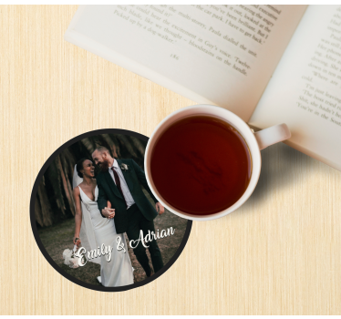 Sottobicchiere con foto personalizzabile - TenStickers