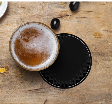 Sottobicchieri birra superficie circolare testurizzata - TenStickers