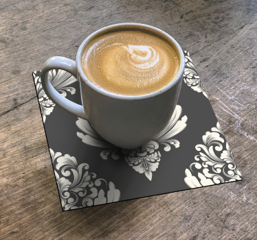 Sottobicchieri con motivi superficie decorata - TenStickers