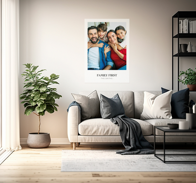 poster da parete personalizzati primo amore della famiglia - TenStickers