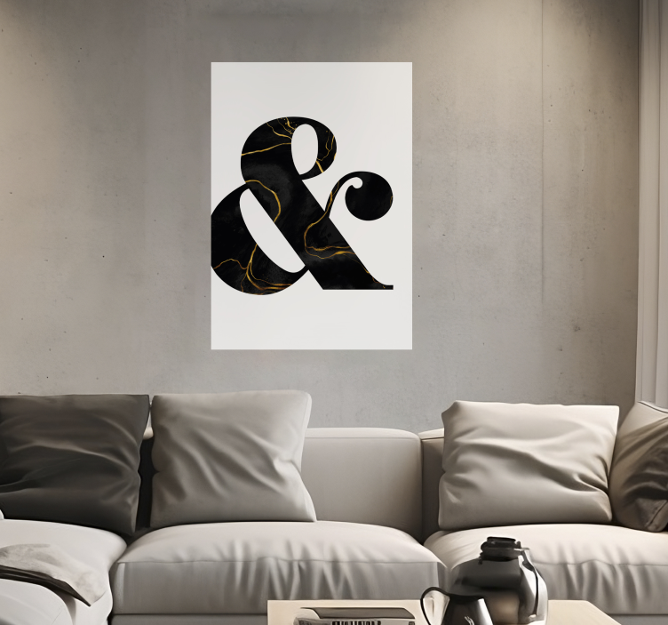 Poster da soggiorno & simbolo - TenStickers