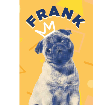 Poster di altri animali pop art personalizzata - TenStickers