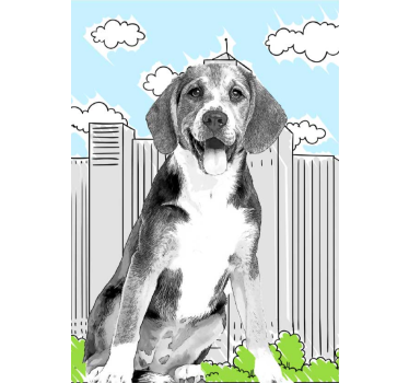 Poster di altri animali cartone animato personalizzato - TenStickers