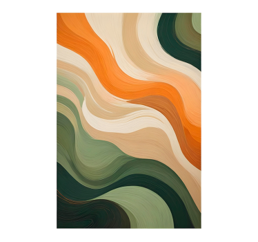 Poster artistico pastelli multicolori - TenStickers