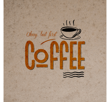 Poster da cucina frase vintage carina - TenStickers