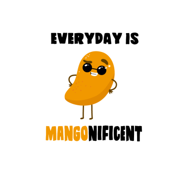 Poster da cucina citazione divertente con mango - TenStickers