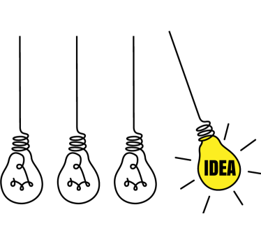 Poster per ufficio lampadine idee - TenStickers
