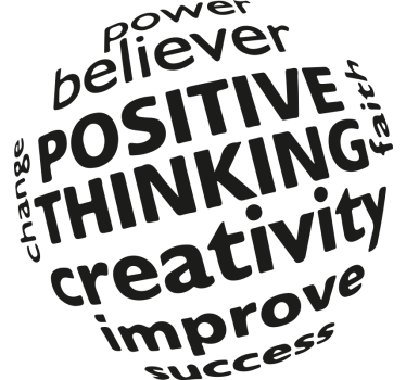 Poster per ufficio credente potente migliora - TenStickers