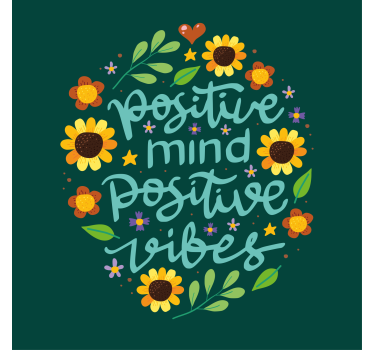 Poster cameretta ragazzi citazione motivazionale colorata - TenStickers