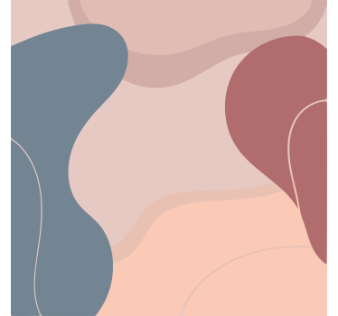 Poster da soggiorno colori tenui per pareti - TenStickers