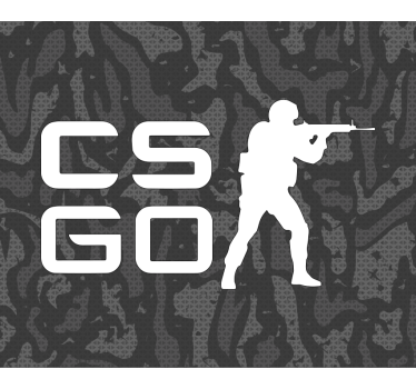 Poster videogioco design cs go - TenStickers