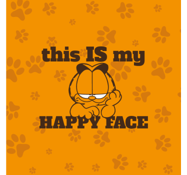 Poster cameretta ragazzi questo è il mio viso felice - TenStickers