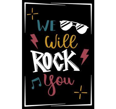 Poster cameretta ragazzi scuoti il tuo spirito - TenStickers