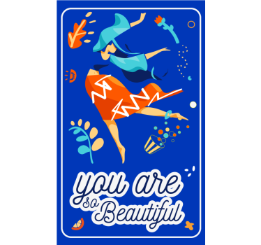 Poster con frasi sei così bella ballando - TenStickers